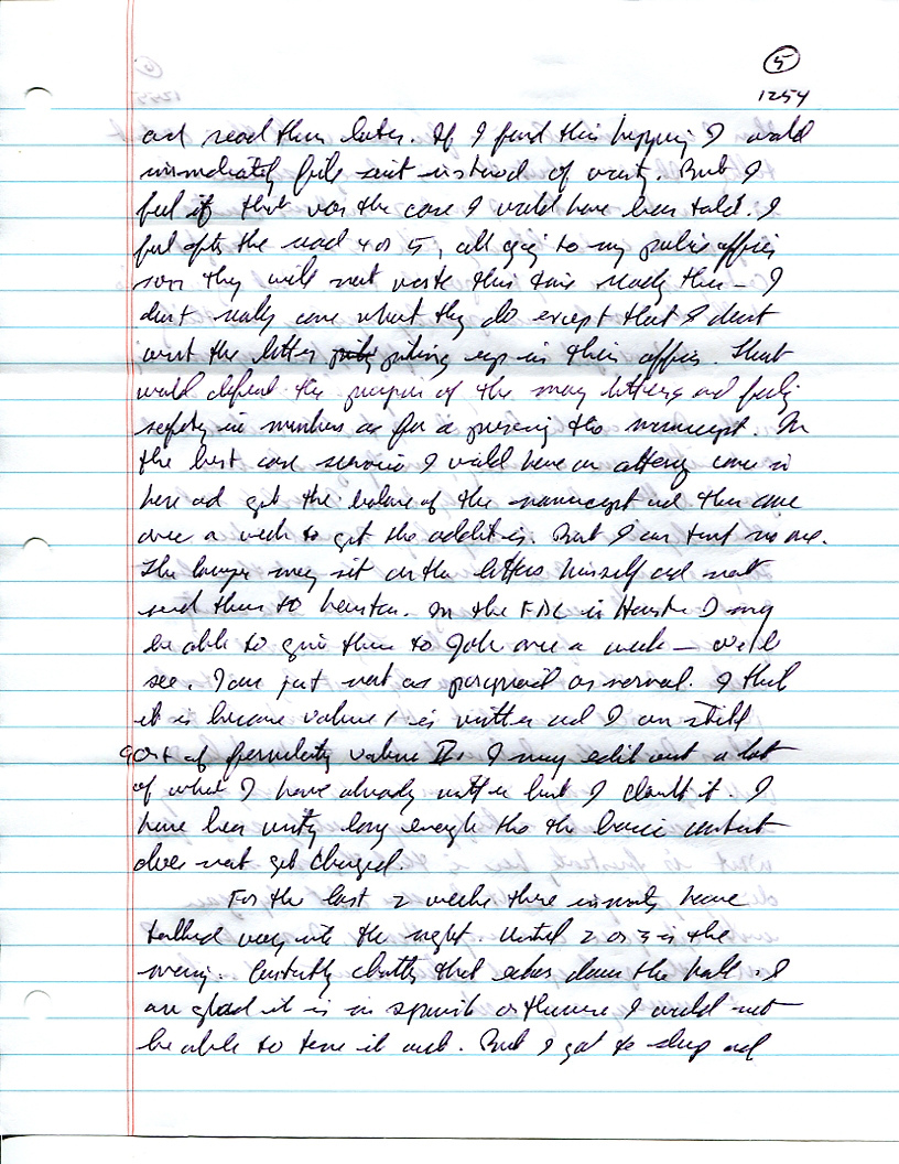 Dr John WorldPeace 2008 Prison Journal